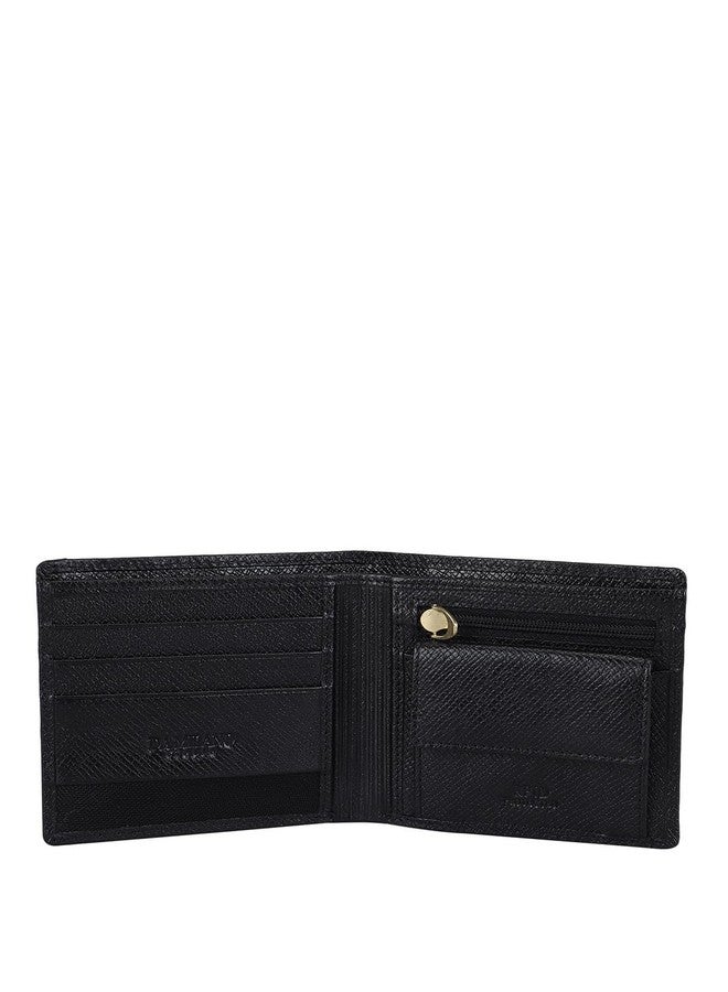 Da Milano Genuine Leather Black Men Wallet & Keychain (0027-2) - Image 5